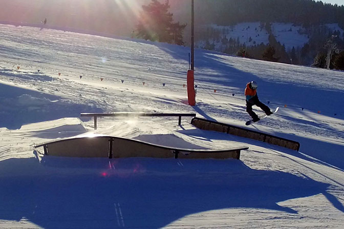 Jeden z najdłuższych snow parków w Polsce już otwarty! Jeden z najdłuższych snow parków w Polsce już otwarty!