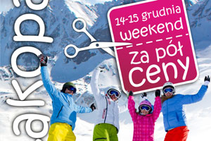 Zimowy weekend w Zakopanem za pół ceny!