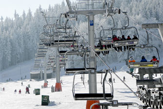 Zieleniec Ski Arena nowa inwestycja - kolei Tatrafilt SLF 4 fot.Tatralift