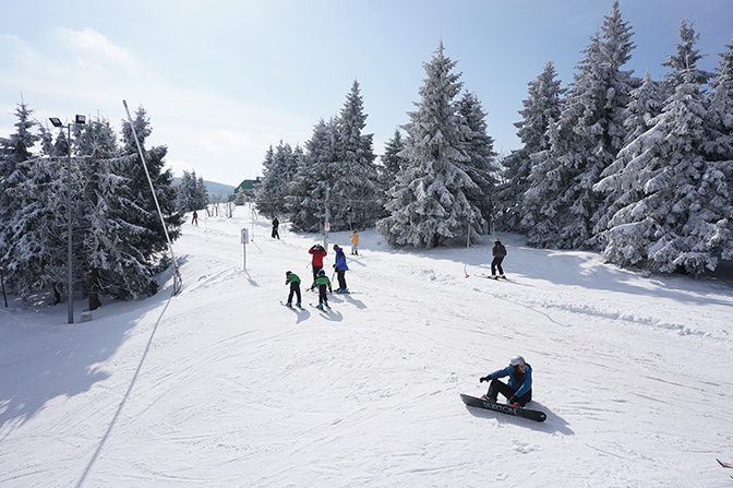 Bardzo dobre warunki narciarskie w Zieleniec Ski - raport