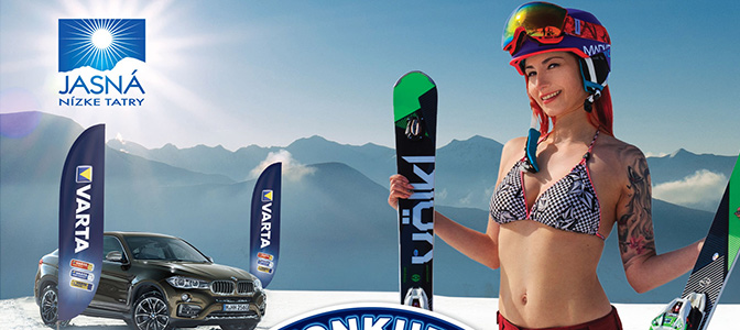 BIKINI SKIING 2017 w Jasnej pod Chopokiem