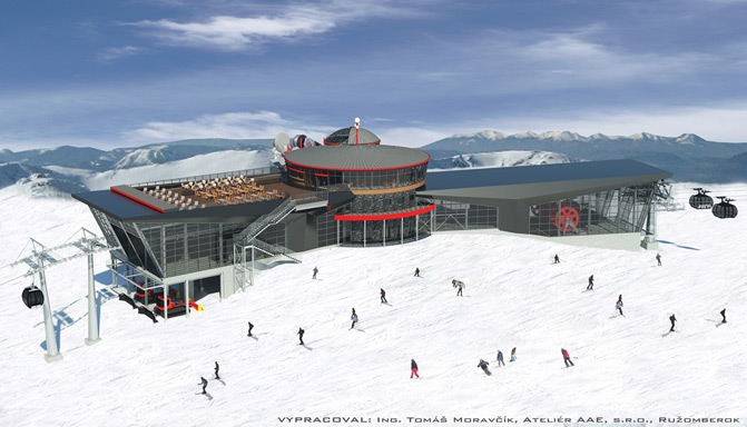 Wielofunkcyjny kompleks ROTUNDA na Chopoku (2004 m n.p.m.) Wielofunkcyjny kompleks ROTUNDA na Chopoku (2004 m n.p.m.)