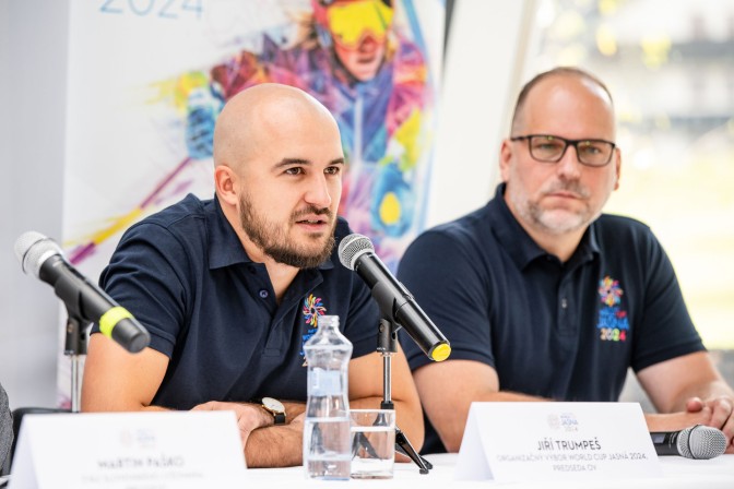 Przewodniczący Komitetu Organizacyjnego Zawodów Audi FIS Pucharu Świta 2024 Jiří Trumpeš