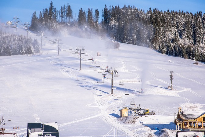 Ośrodek Ski Centrum Strachan