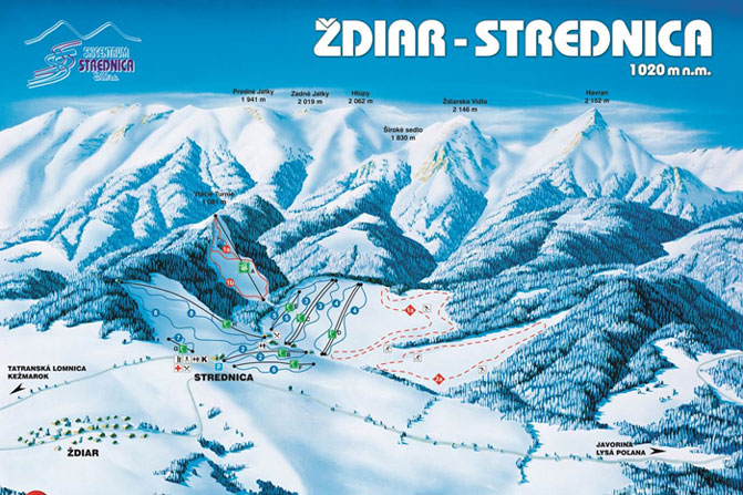 Ždiar - Strednica