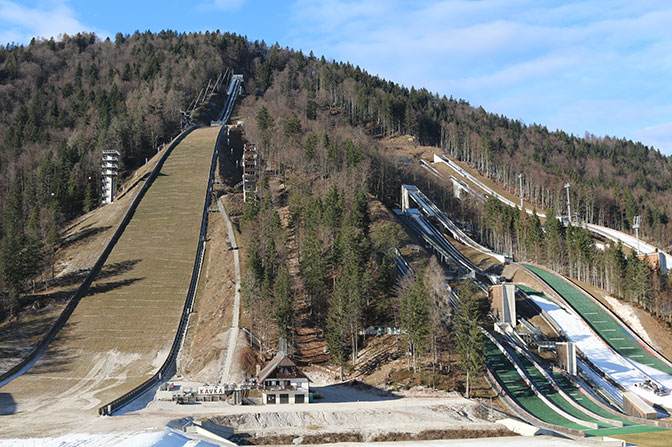 Planica, skocznie narciarskie fot. P. Klimek