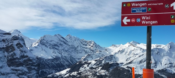 Szwajcarski Jungfrau Region: Lauberhorn i cała reszta fot. Kałucki