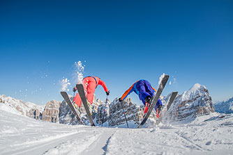 Narty w Dolomitach - będziesz zdrowszy i szczęśliwszy! fot. Dolomiti Superski / wisthaler.com