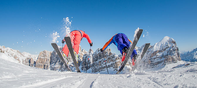 Narty w Dolomitach - będziesz zdrowszy i szczęśliwszy! fot. Dolomiti Superski / wisthaler.com