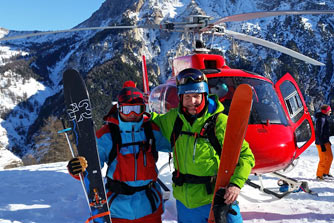 Via Lattea -  freeride i heliskiing we włoskim Piemoncie