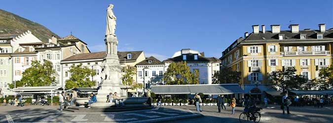 Piazza Walther w Bolzano