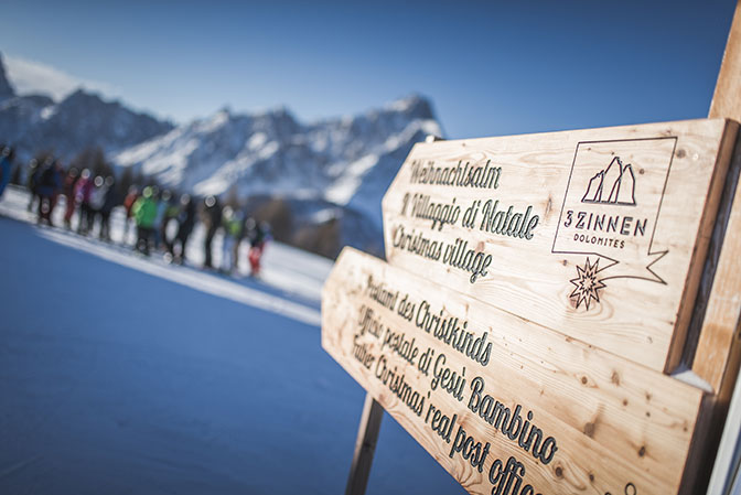 Narciarskie Boże Narodzenie w 3 Zinnen Dolomity