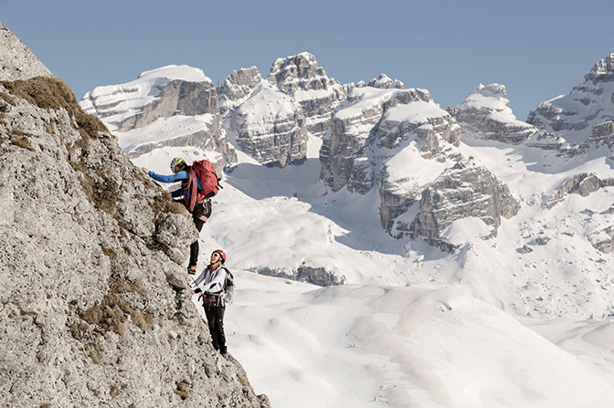 Projekt Let`s Dolomites powraca w zimowej odsłonie - Podążając Zimowym Szlakiem Projekt Let`s Dolomites powraca w zimowej odsłonie - Podążając Zimowym Szlakiem