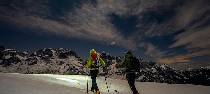 Sunset Skialp - Campiglio, Trentino Sunset Skialp - Campiglio, Trentino