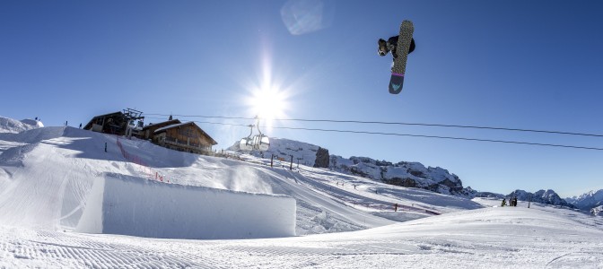 Najlepsze snowparki w Trentino