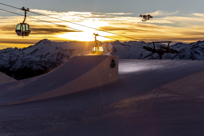 Najlepsze snowparki w Trentino