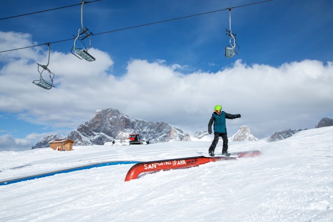 Najlepsze snowparki w Trentino