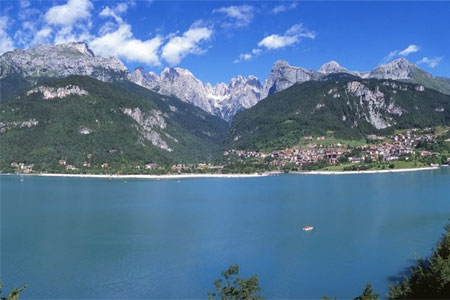 Jezioro Molveno Jezioro Molveno