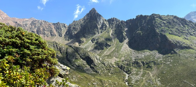 Z Maso Corto na Lazaun, pieszo, tam gdzie zimą jeżdżę na nartach