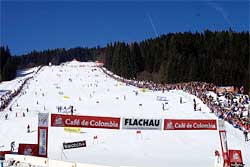 Trasa PŚ we Flachau fot. TVB Flachau Trasa PŚ we Flachau fot. TVB Flachau