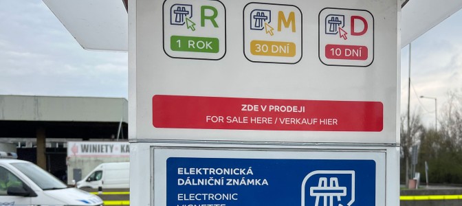 Czechy - opłaty za drogi, winiety w roku 2023