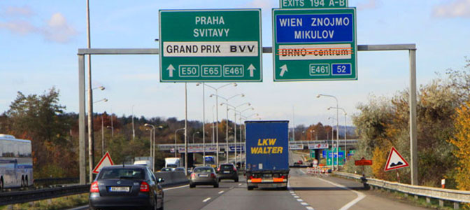 Czechy 2016, winiety, opłaty za drogi